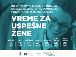 Vreme za uspeÅ¡ne Å¾ene kako do bespovratnih sredstava za pokretanje Å¾enskog biznisa