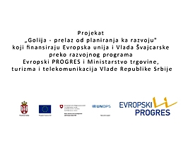 Projekat Golija prelaz od planiranja ka razvoju